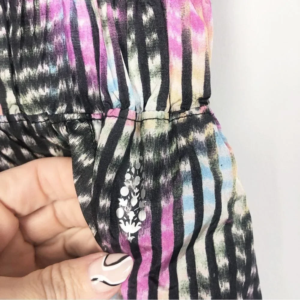 FREE PEOPLE FP MOVEMENT | The Way Home Shorts Euphoria Print Women’s Size Small - Picture 6 of 12